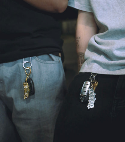 BEZZAL METAL KEYCHAINS