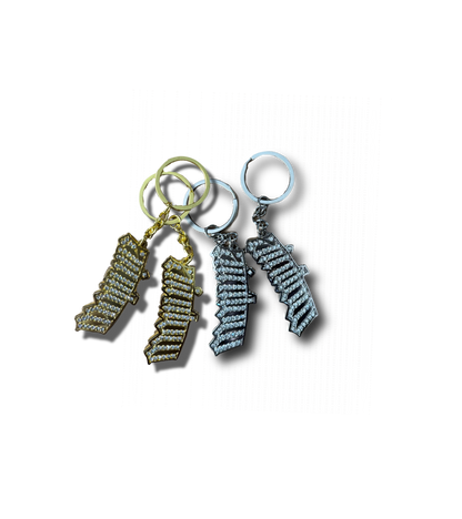 BEZZAL METAL KEYCHAINS