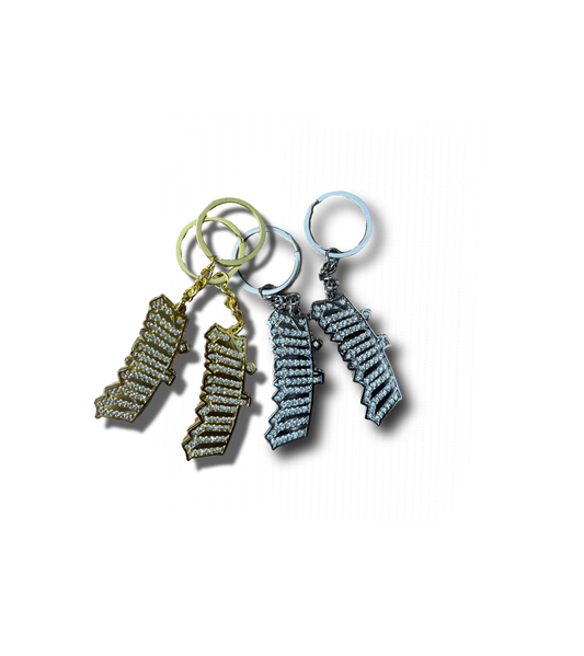 BEZZAL METAL KEYCHAINS