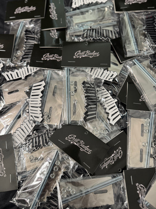 METAL GRILL BADGES